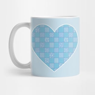 Cute Comfy Quilt Heart Mug